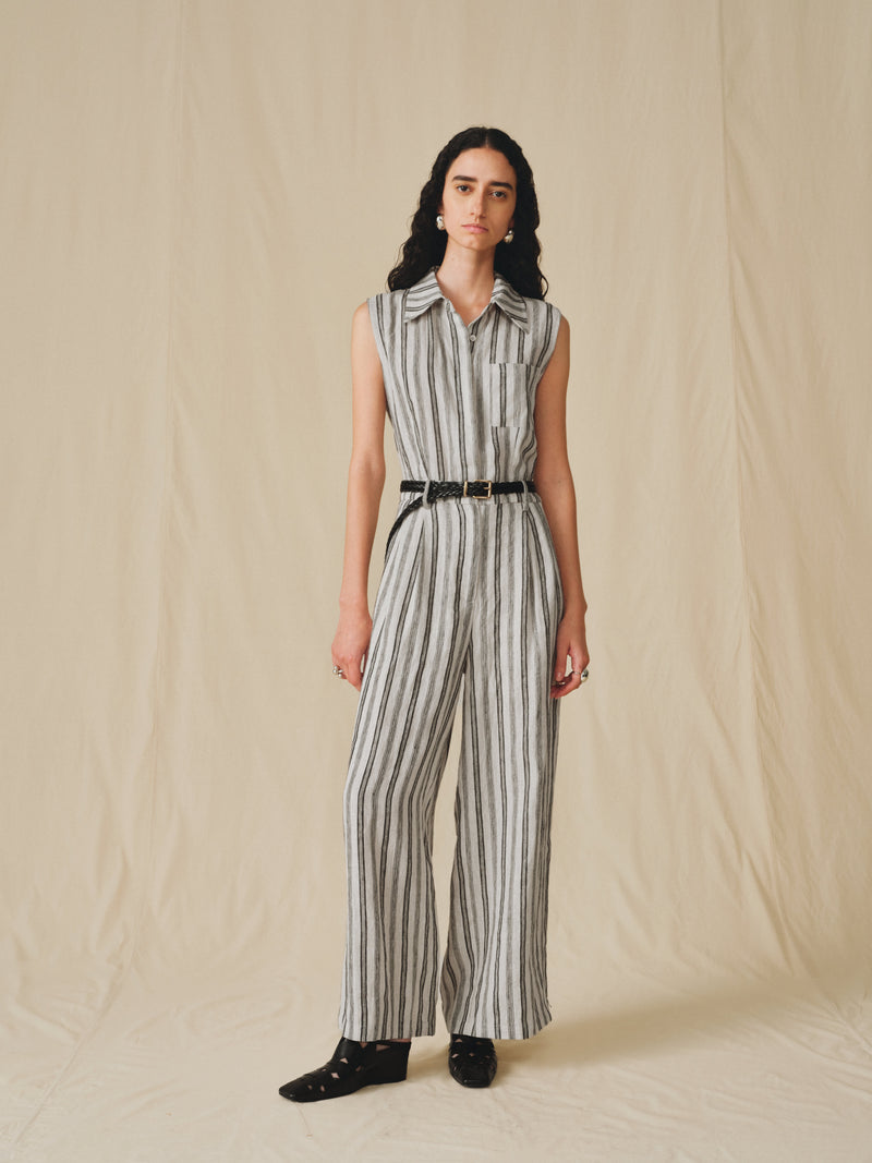 Marot Striped Jumpsuit