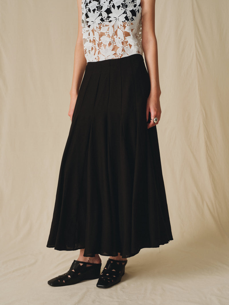 YAOSAN Mules ajourées en cuir
