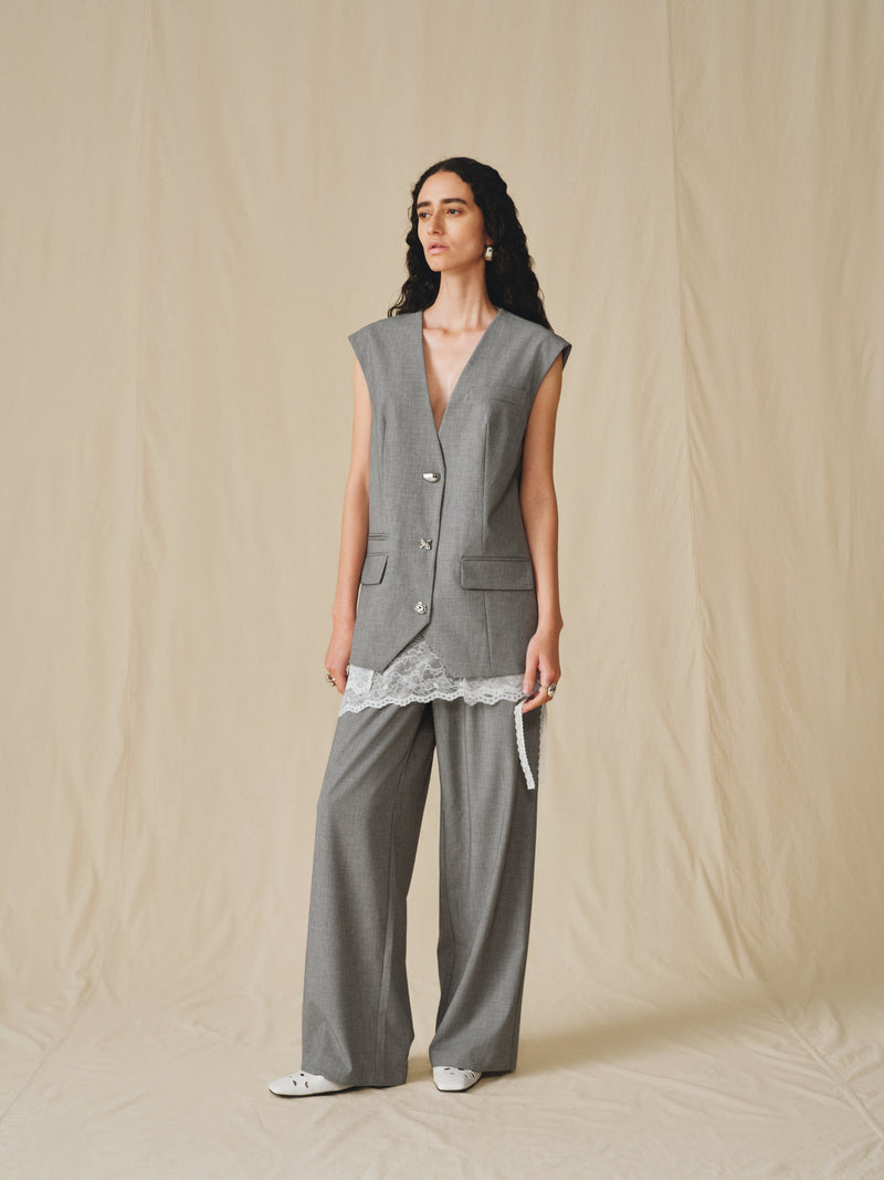 Tavelle Canotta in pizzo
