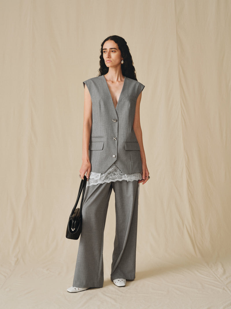 Tavelle Canotta in pizzo