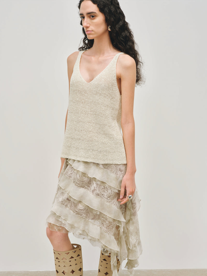 Sylune Lace Skirt