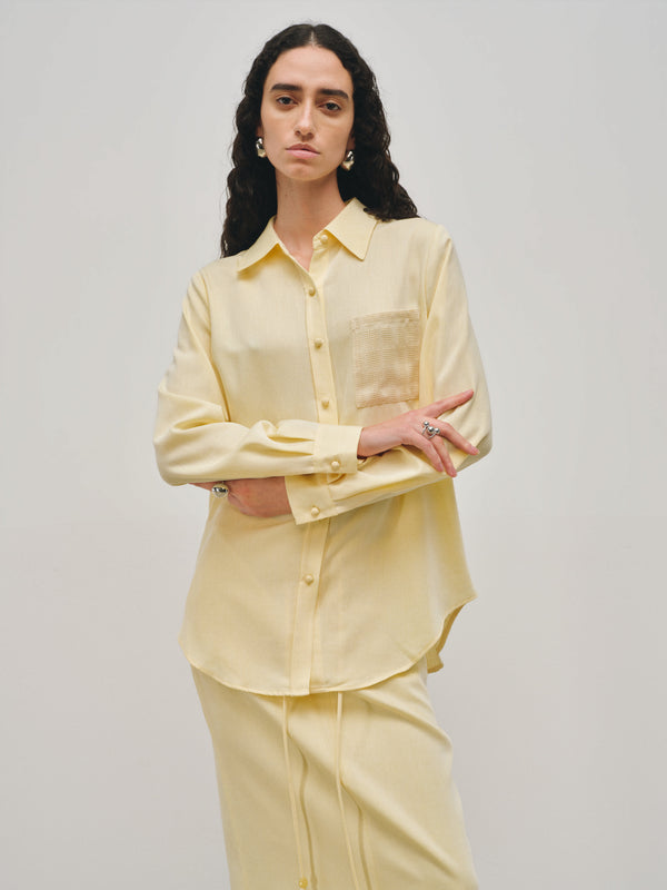 Chemise à poche Tivren