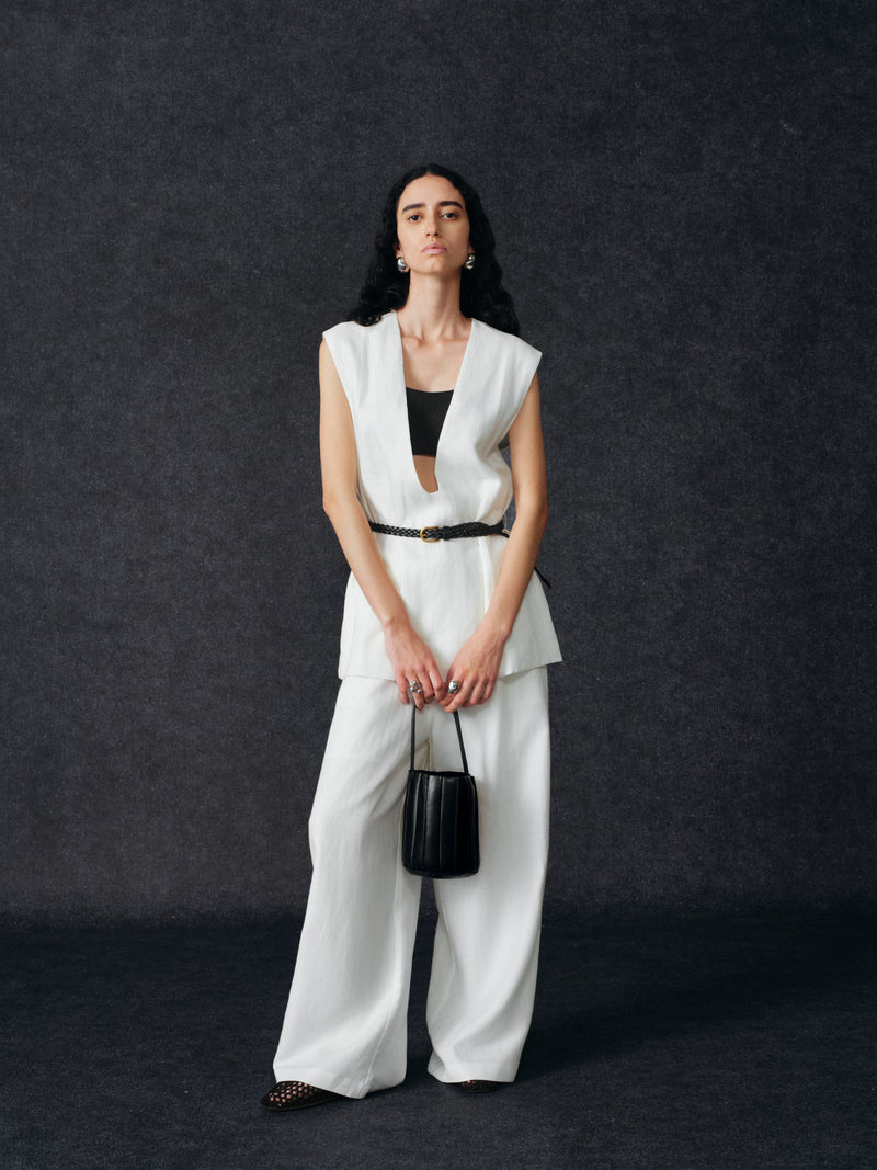 Haze Belted Two-Piece Set