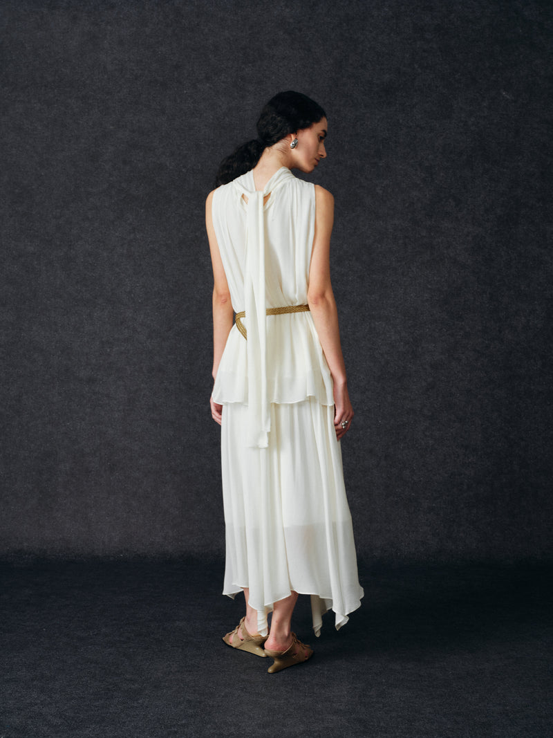 Elara Belted Two-Piece Set