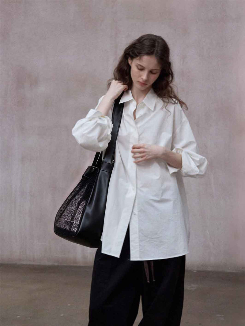 Chemise à ligne dégradée