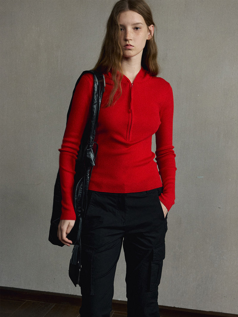 Aven Wool Hooded Top