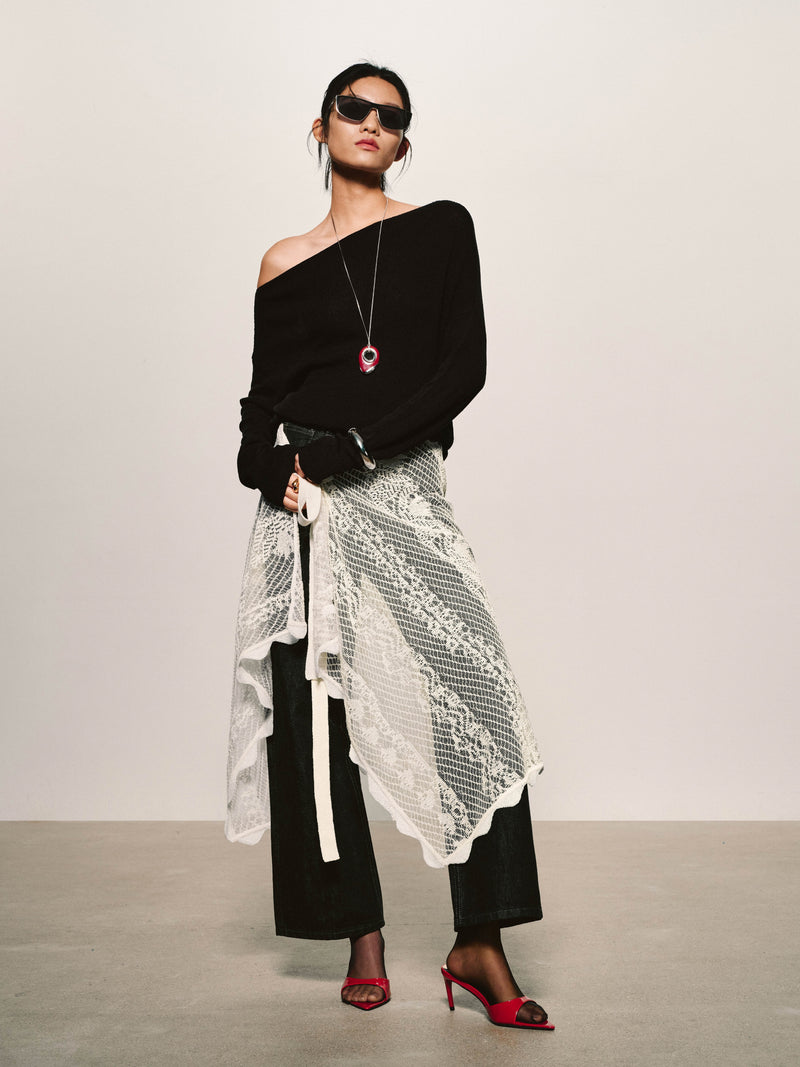 Drift Off-Shoulder Knit