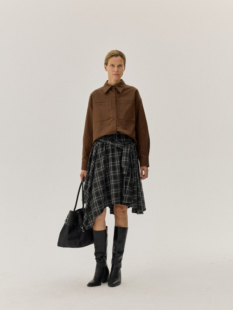 Lynor Plaid Skirt