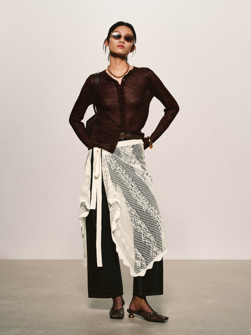 Vapor Sheer Cardigan