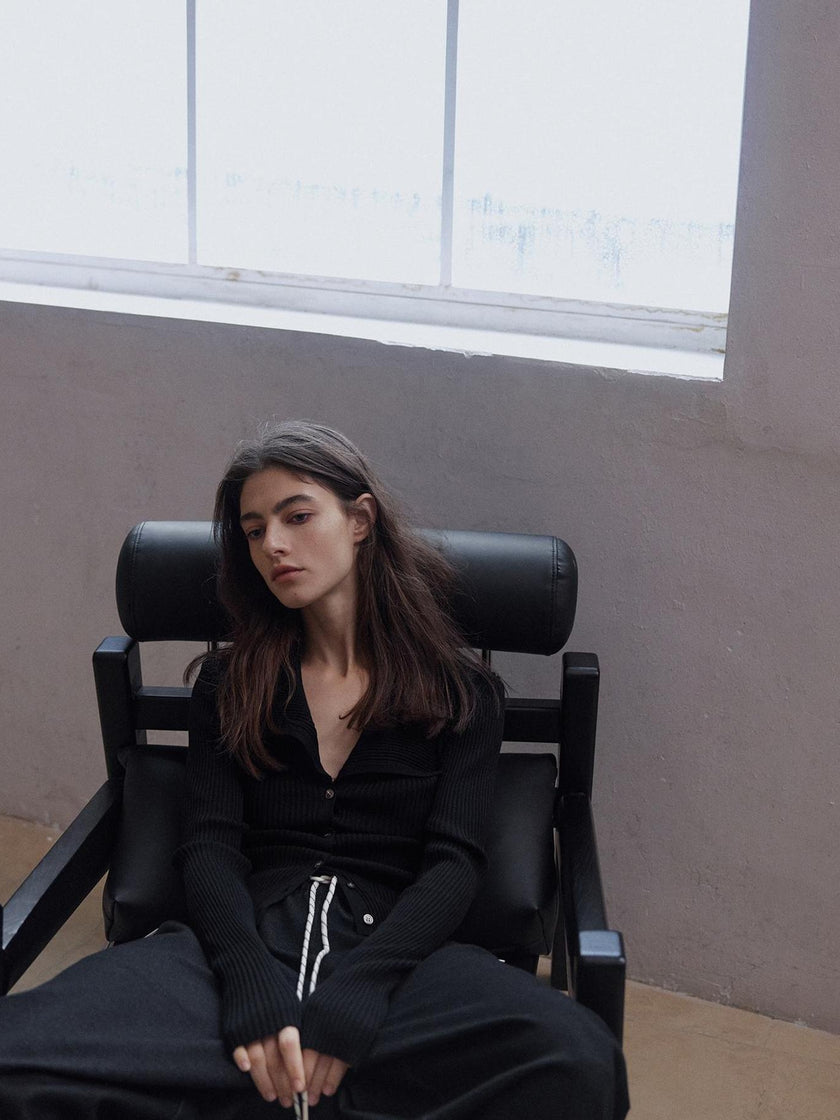 Liora Cardigan côtelé TENCEL™