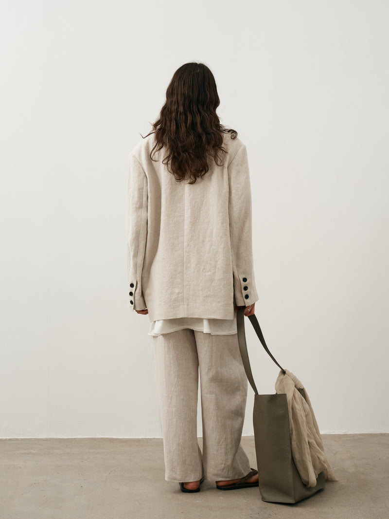 Nocturne Linen Blazer