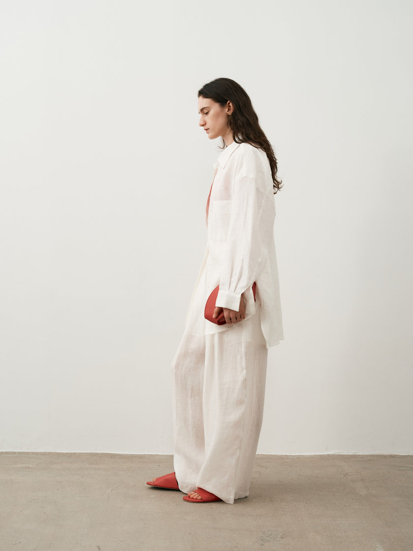 Brume Veil Chemise En Lin