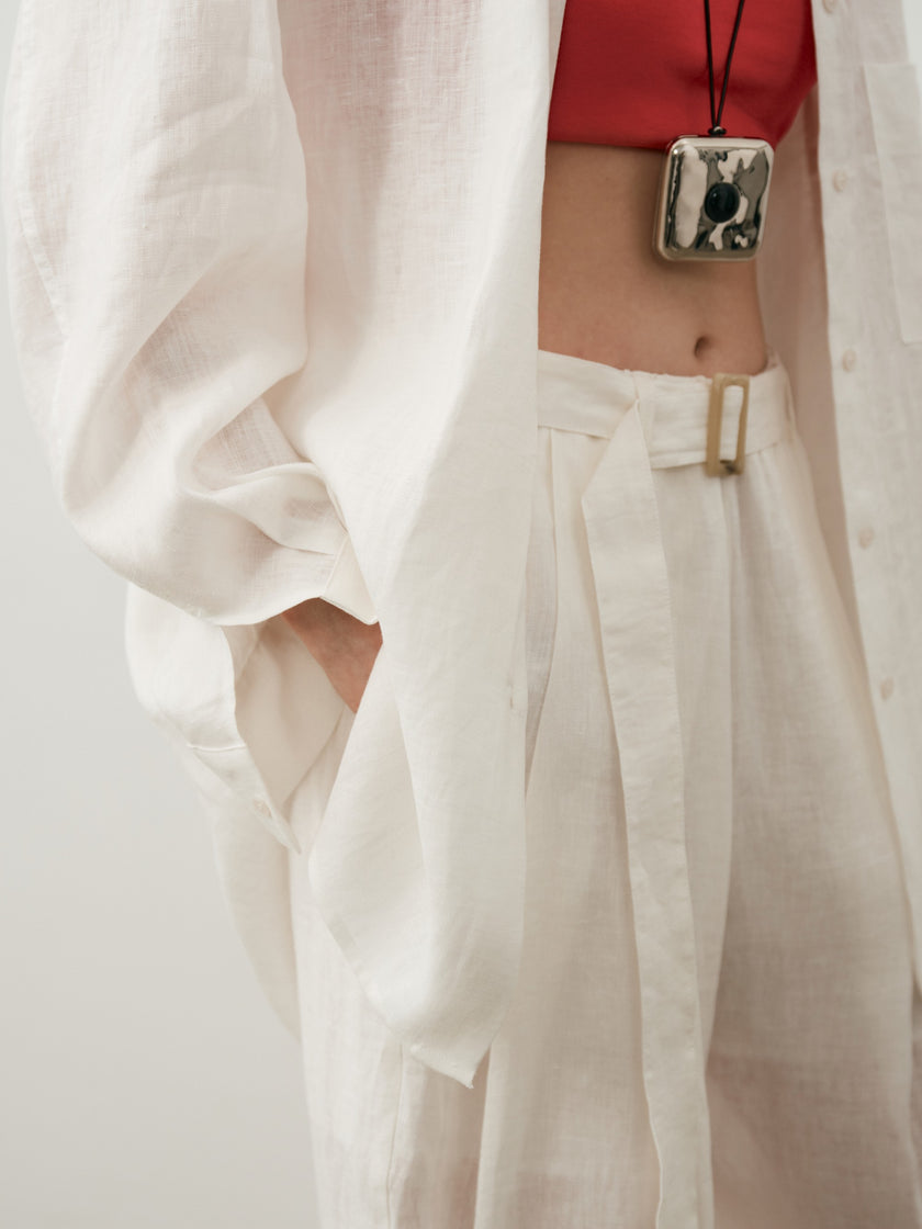 Brume Veil Chemise En Lin