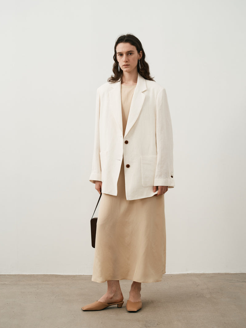 Nocturne Linen Blazer