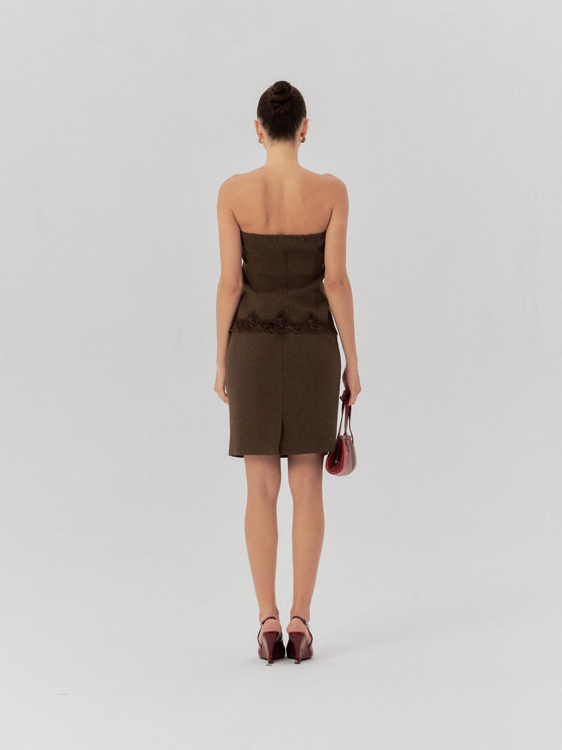 Mirel Wrap Mini Skirt