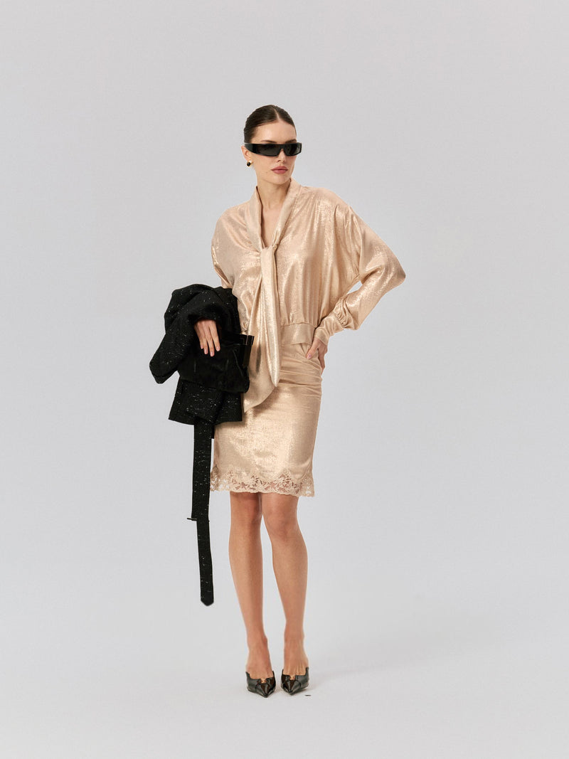 Vive Draped Blouse