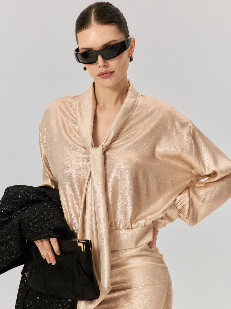 Vive Draped Blouse
