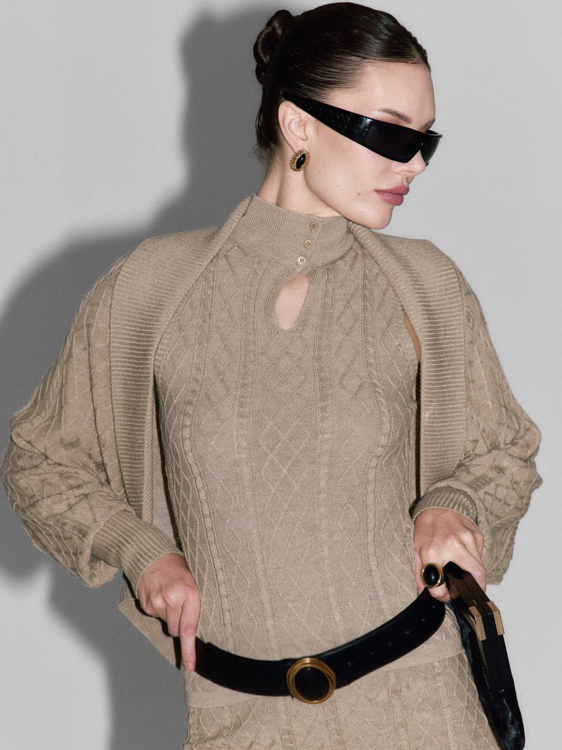 Nysa Ribbed Wool Top