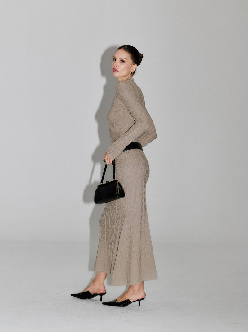 Eden Wrap Wool Top