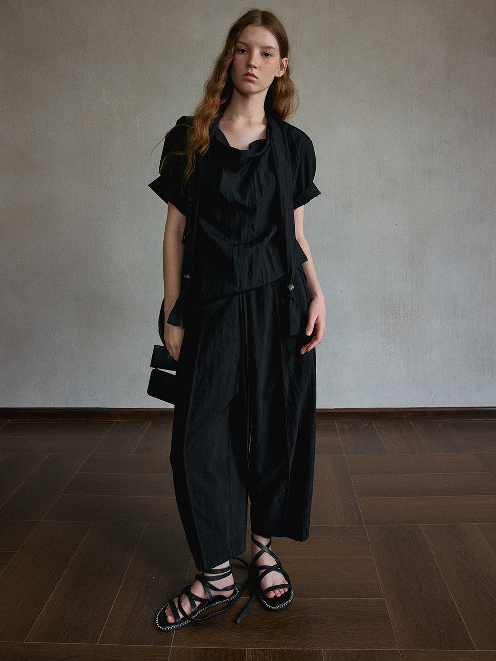 Zephyr Asymmetric Lyocell Shirt