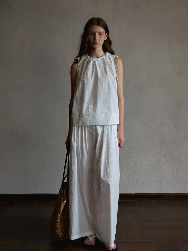 Eclipse Gathered Wide-Leg