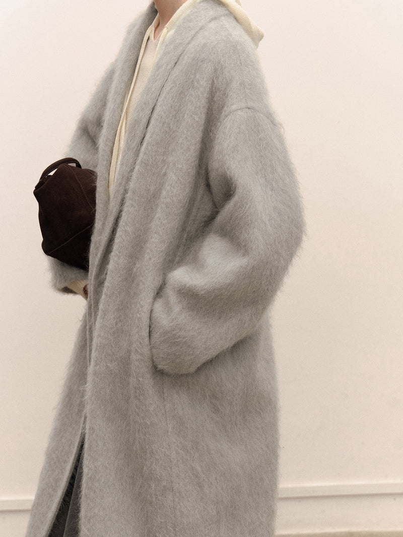 Noema Brushed Wool Coat