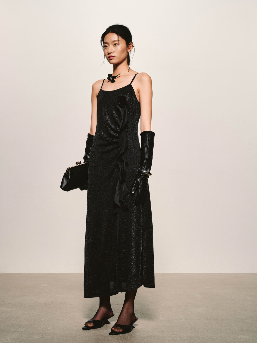 Glimmer Acetate Slip