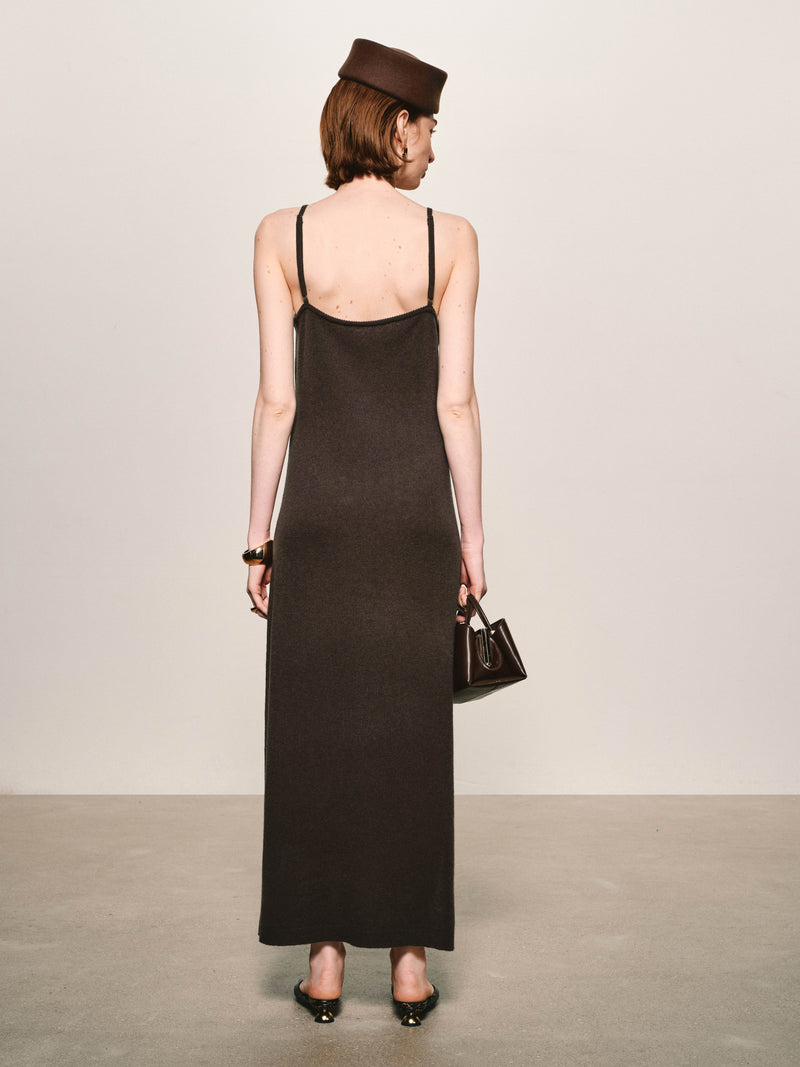 Umber Wool Maxi