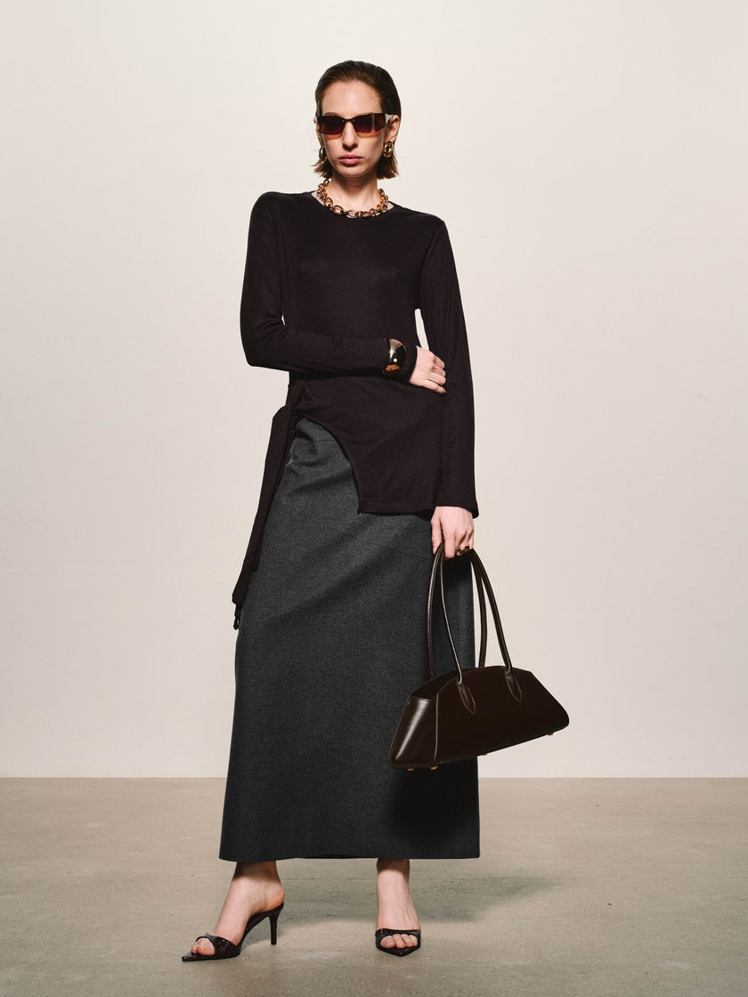 Noble Cashmere-Blend Maxi