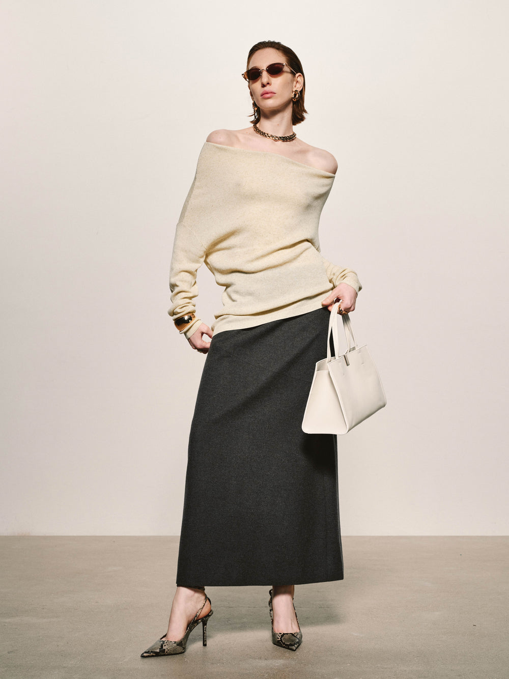 Drift Off-Shoulder Knit