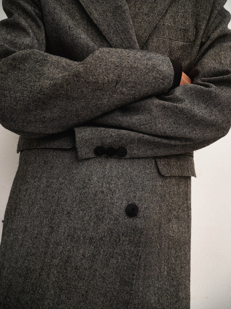 Orris Double-Breasted Wool Blazer