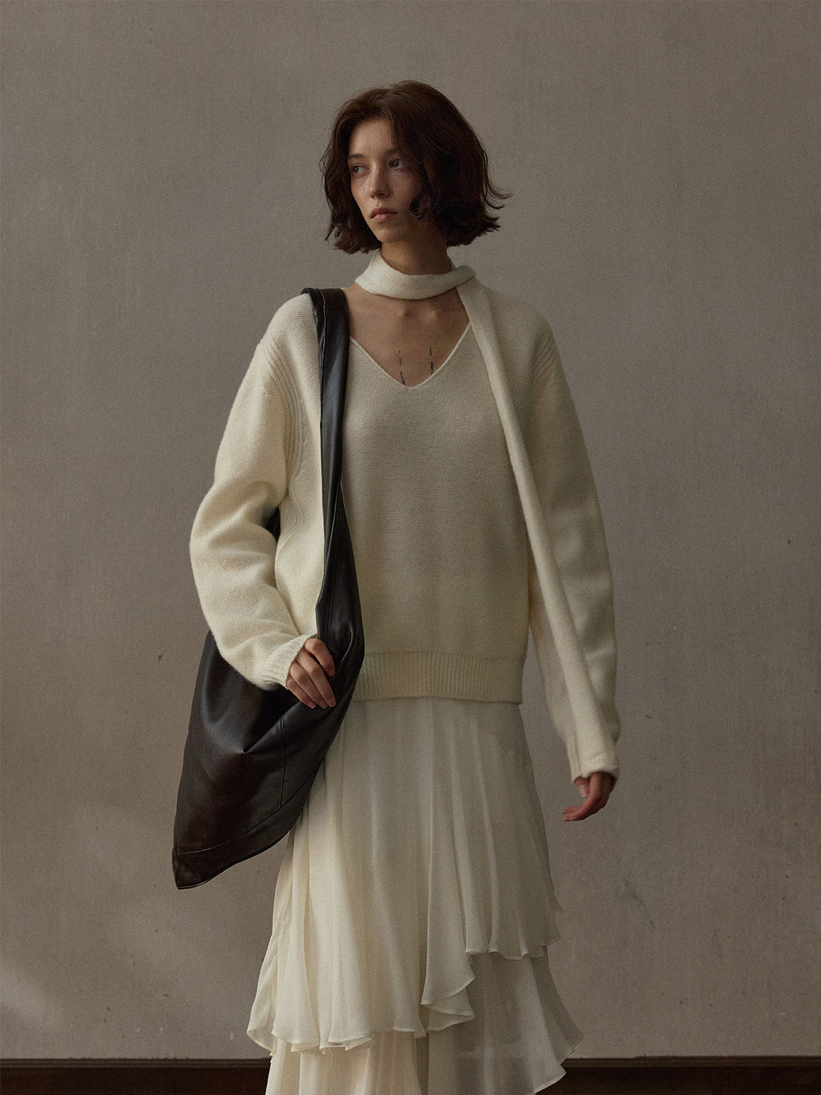 Pull en laine Eira