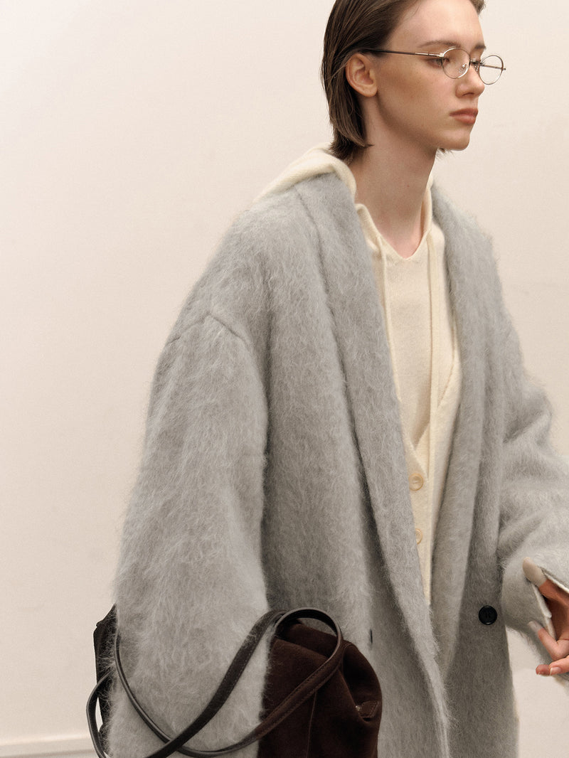 Noema Brushed Wool Coat