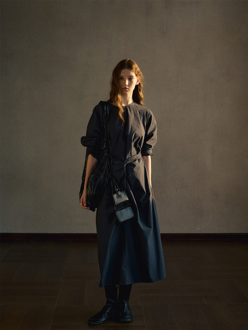 Orla Twist-Waist Dress