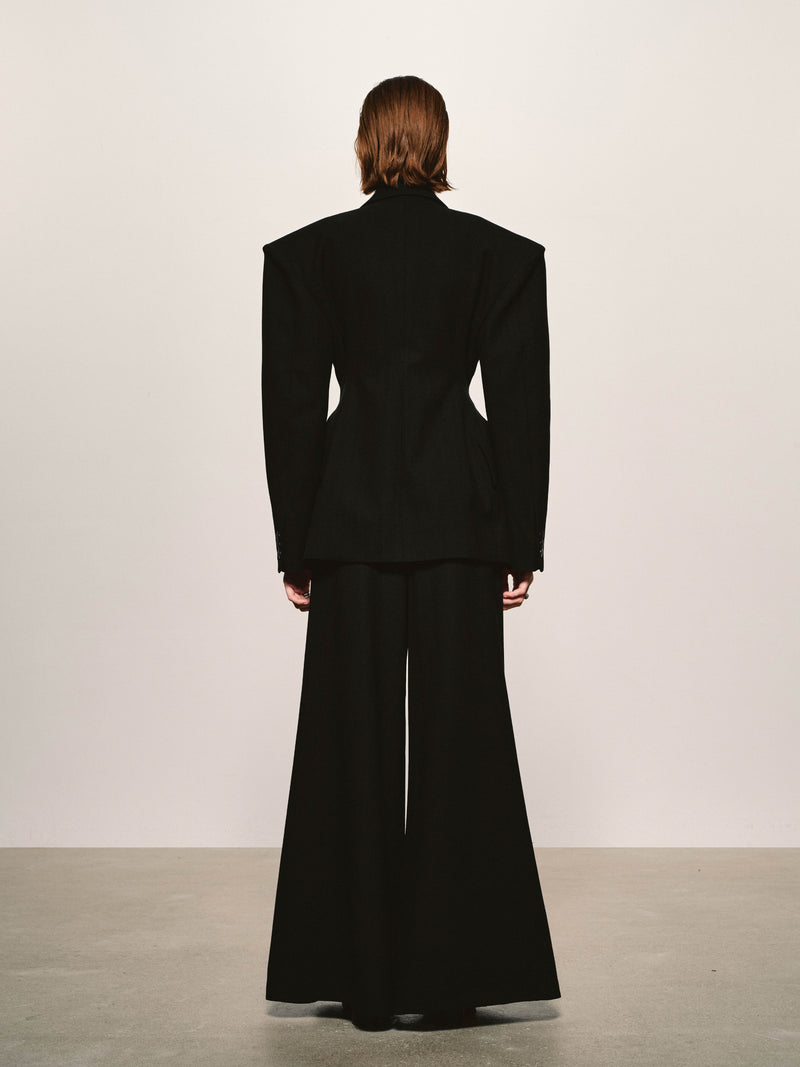 Pantalon Colonne Fluide