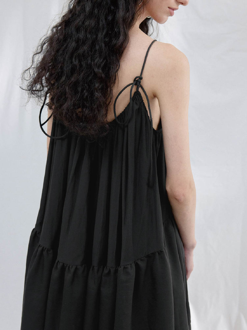 Robe à couches ondulées