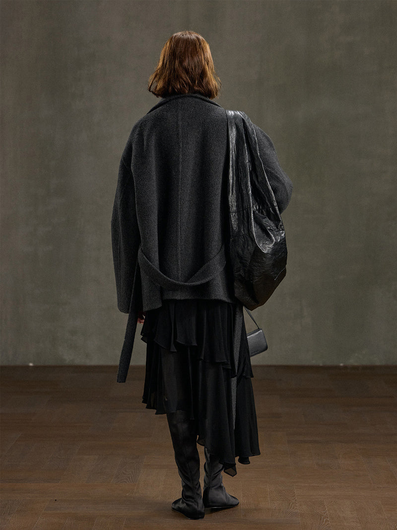 Corvian Wool Short Coat