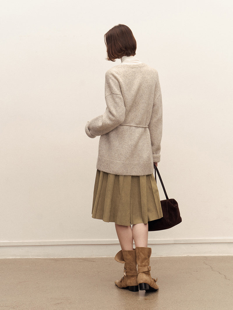 Annel Tie Cardigan