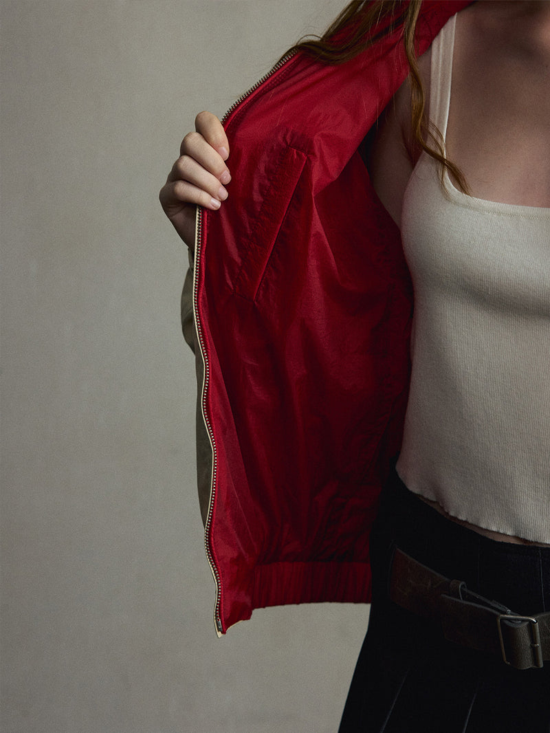 Runa Reversible Cropped Jacket