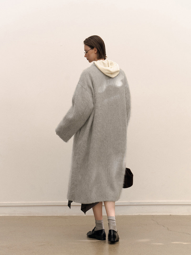 Noema Brushed Wool Coat