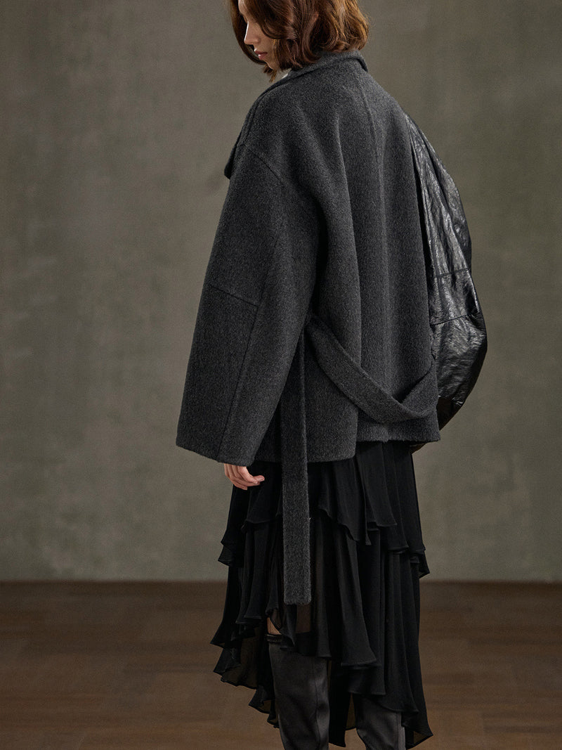 Corvian Wool Short Coat