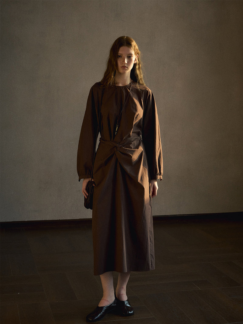 Orla Twist-Waist Dress