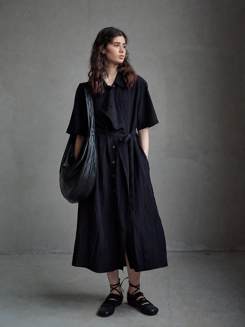 Nightfall Asymmetric Dress