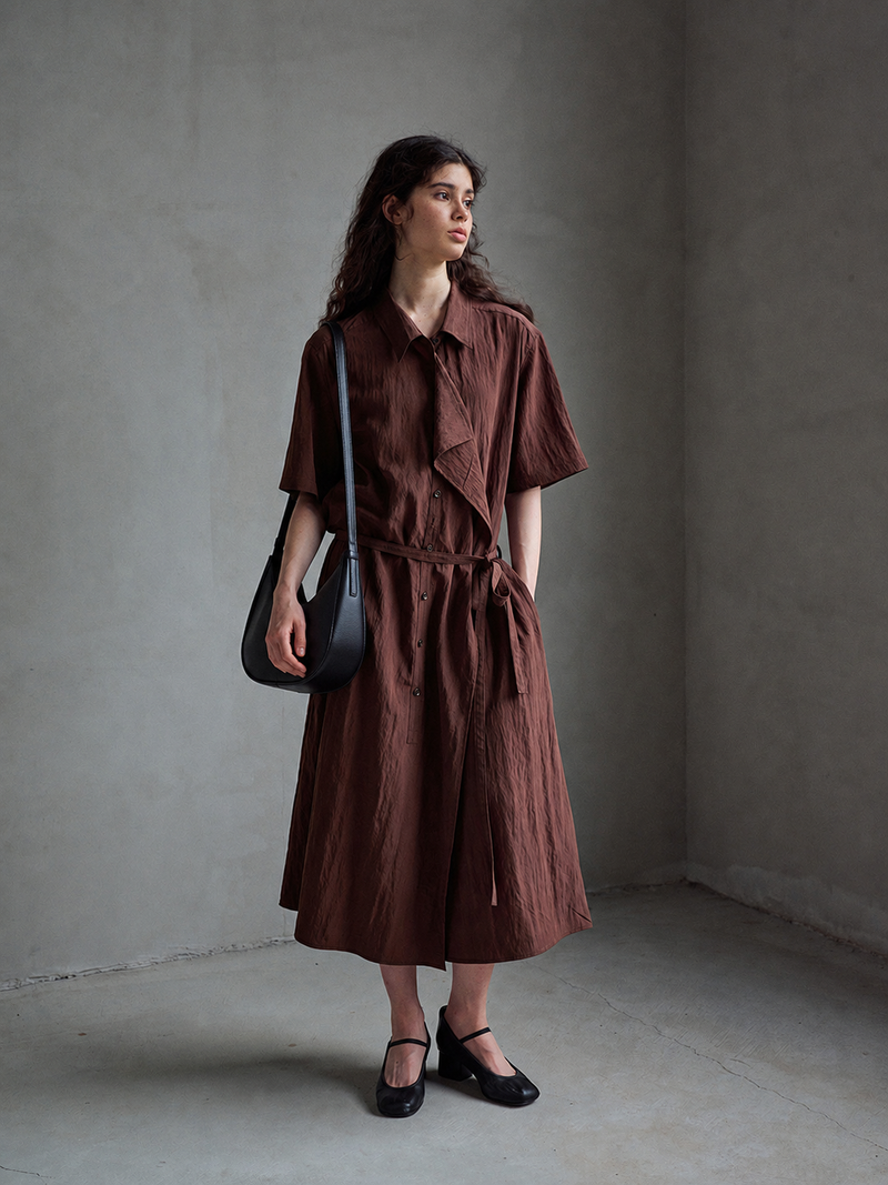 Nightfall Asymmetric Dress