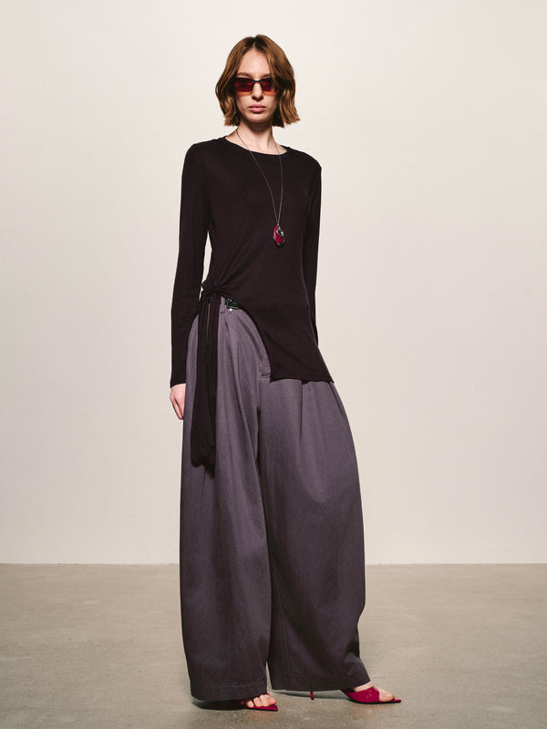 Fluid Tencel Wide-Leg