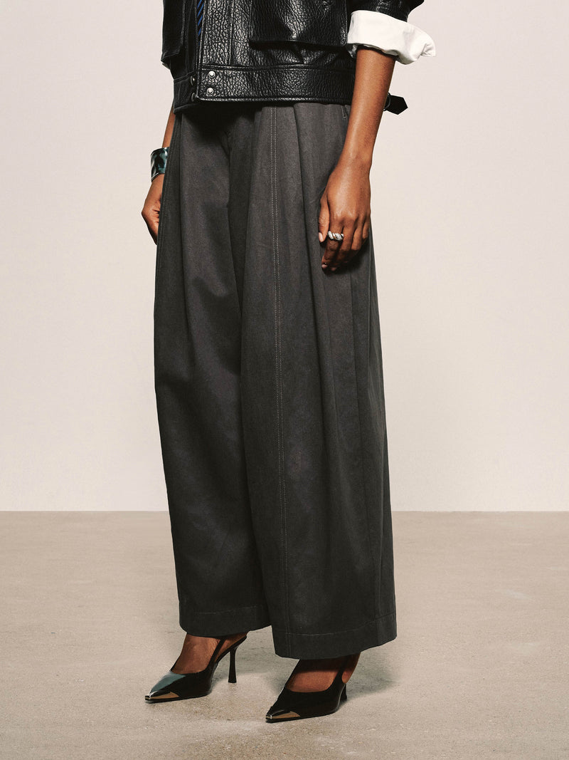 Pantalon Ample Fluide en Tencel