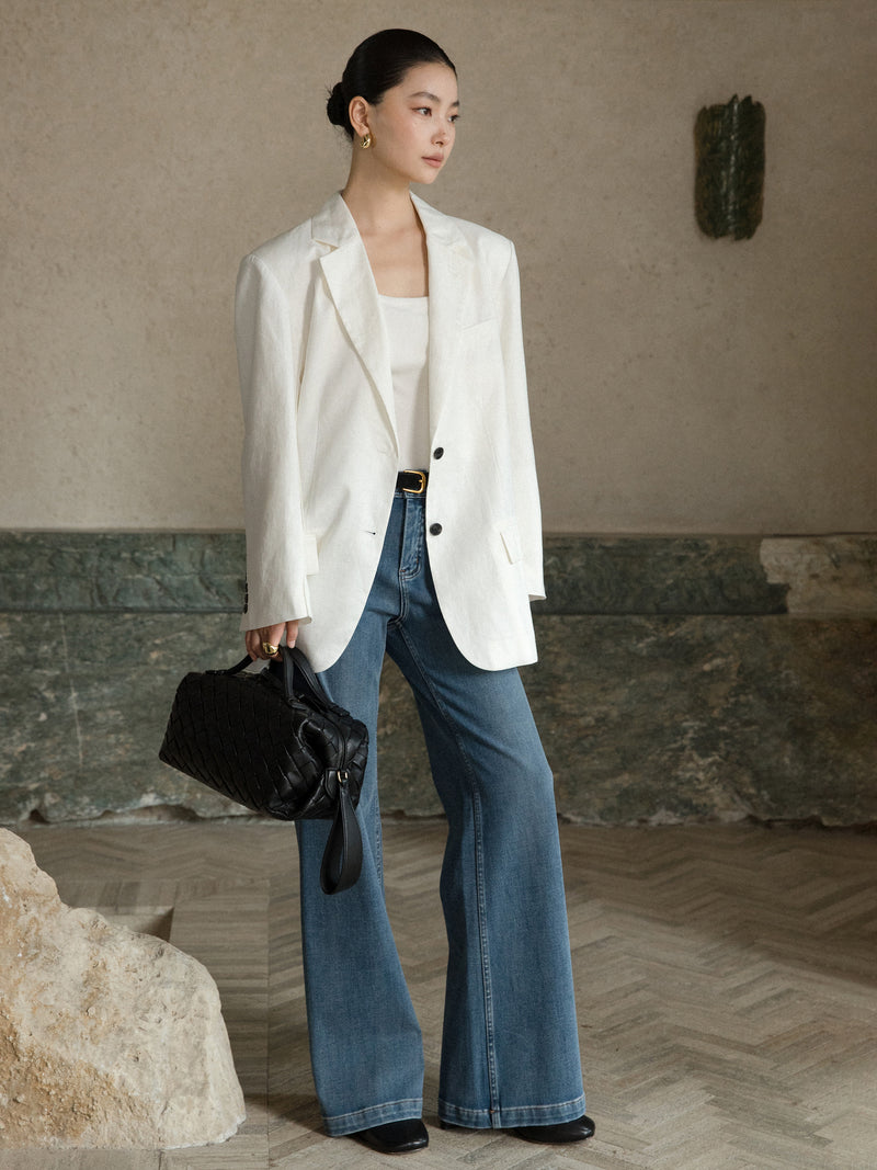 Elowen Relaxed Linen Blazer