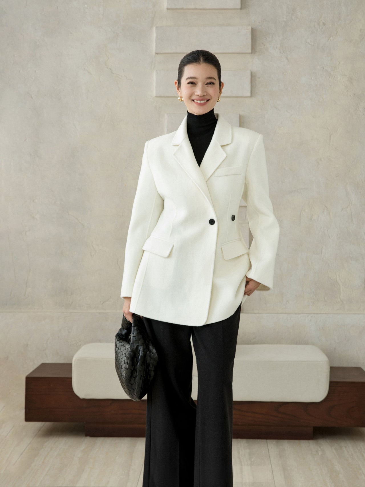 Structured Wool Blazer