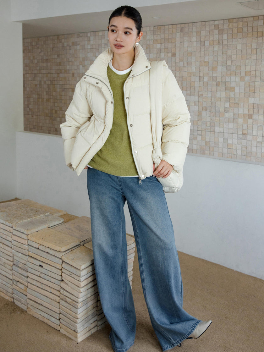High-Neck Down Jacket
