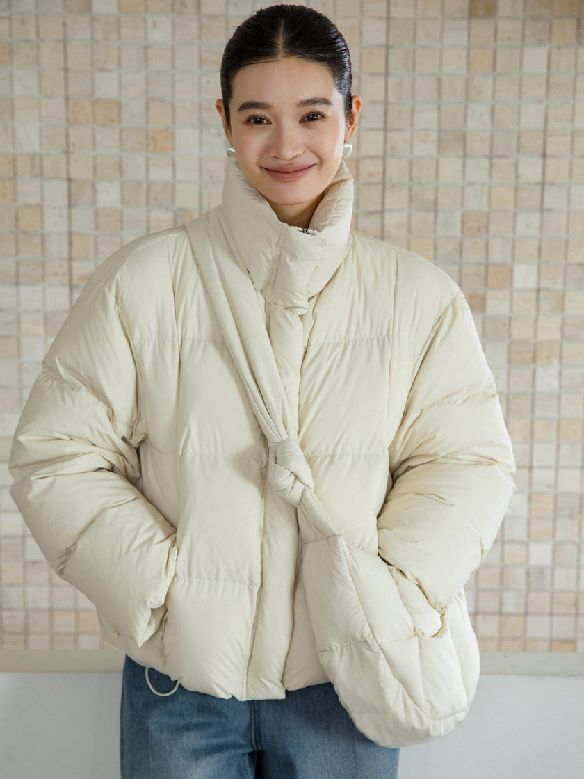 High-Neck Down Jacket
